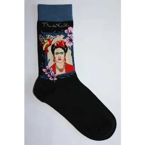 Носки Frida, размер 36-43, фиолетовый, черный