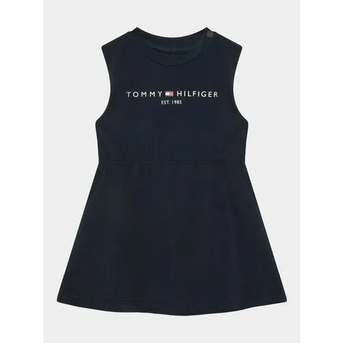 Платье TOMMY HILFIGER, размер 92 [MET], синий