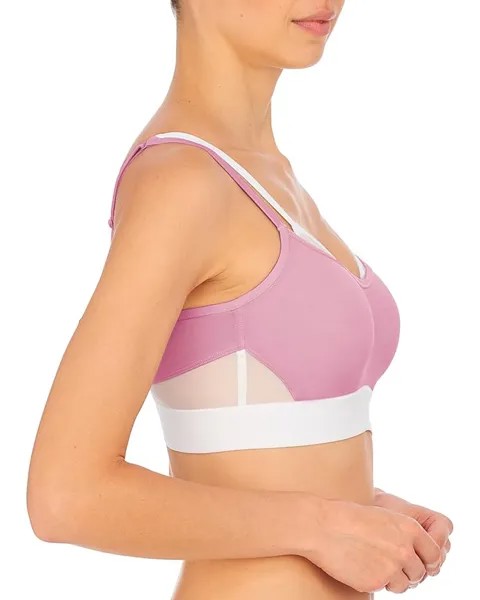 Бюстгальтер Natori Gravity Contour Underwire Sport Bra, цвет Freesia/Bright White