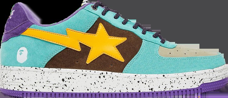 Кроссовки Wmns Bapesta #2 Brown Yellow, коричневый