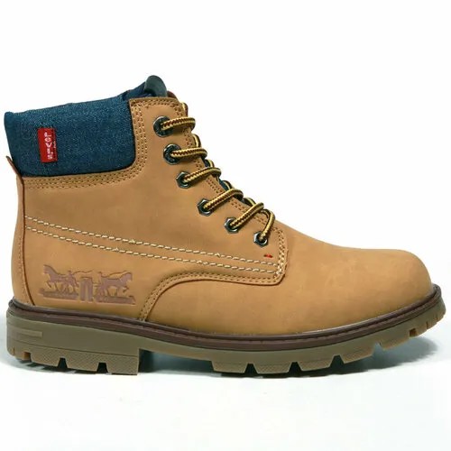 Ботинки Levi's, размер 36, желтый