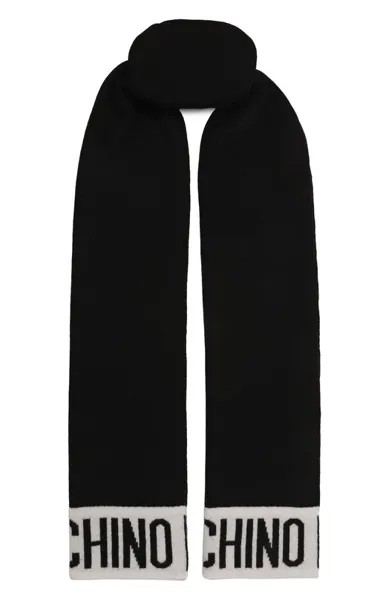 Шарф из шерсти и вискозы Moschino