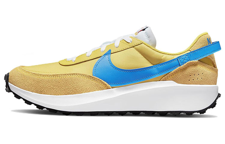 Nike Waffle Debut Lifestyle Shoes Men Low-top Yellow/Blue