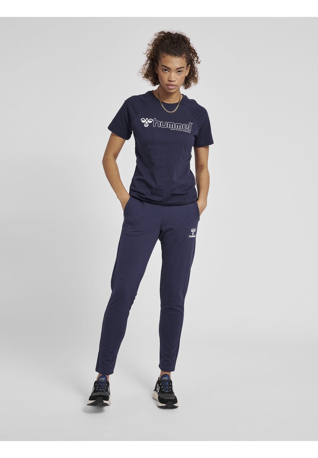 Спортивные брюки Hummel Noni, темно-синий
