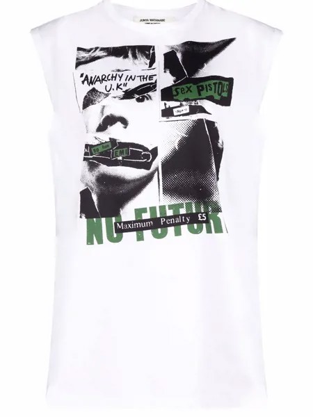 Junya Watanabe футболка Sex Pistols без рукавов