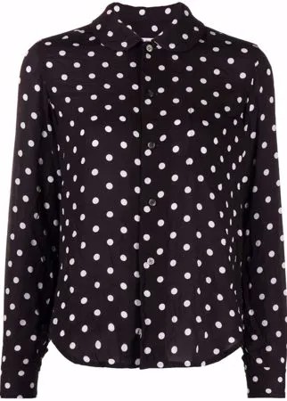 Comme Des Garçons Comme Des Garçons атласная рубашка в горох
