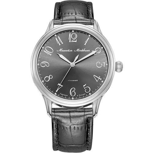 Наручные часы Mikhail Moskvin, черный, серебряный