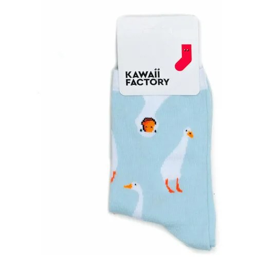 Носки с гусями Kawaii Factory Socks, размер 35-39