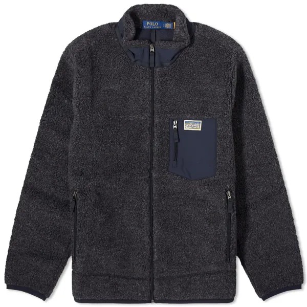 Куртка Polo Ralph Lauren High Pile Fleece, темно-синий
