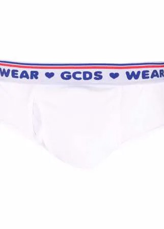 Gcds трусы-брифы с логотипом