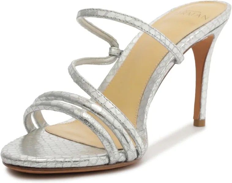 Туфли Alexandre Birman Eve 85, серебряный