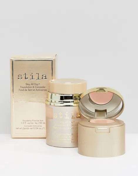 Тональная основа и консилер Stila Stay All Day-Коричневый