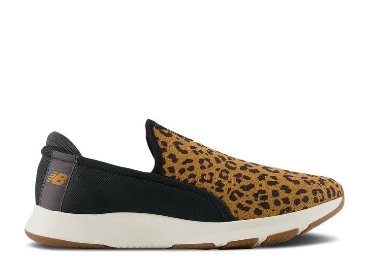 Кроссовки New Balance WMNS DYNASOFT NERGIZE SLIP ON 'LEOPARD', черный