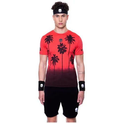 HYDROGEN Мужская теннисная футболка PALM TECH 2021 (T00416-002)/XL