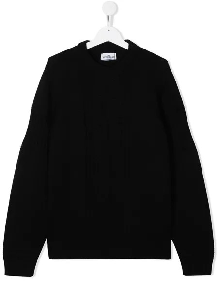 Stone Island Junior толстовка с круглым вырезом