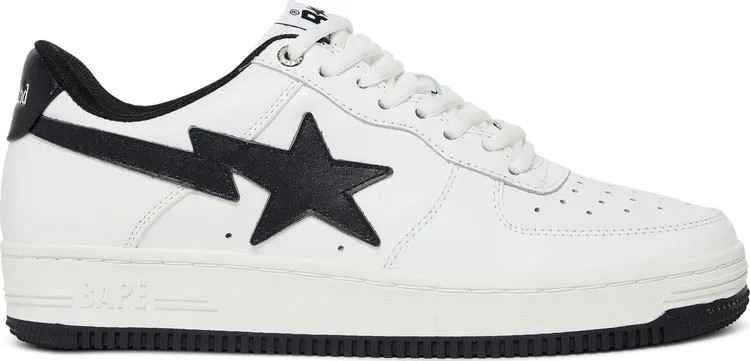 Кроссовки JJJJound x Bapesta White Navy, белый