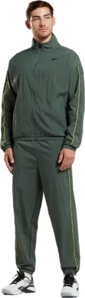 Костюм мужской Reebok Wor Tracksuit зеленый 56-58 RU