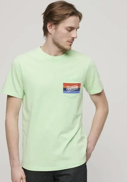 Рубашка с принтом Superdry 
