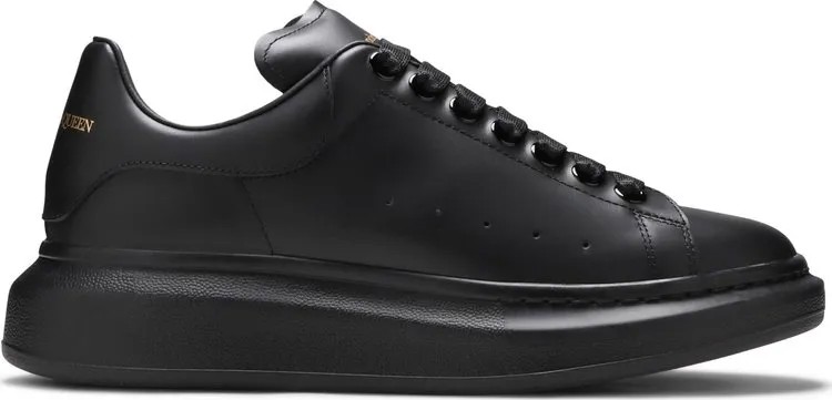 Кроссовки Alexander McQueen Oversized Sneaker All Black, черный