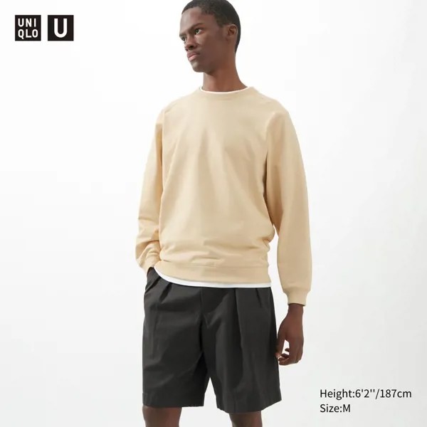 UNIQLO Широкие брюки чинос с защипами Uniqlo