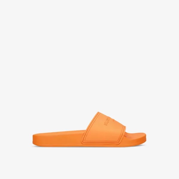 Текстильные шлепанцы для бассейна с логотипом kgl Kurt Geiger London, оранжевый