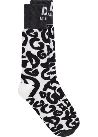 Dolce & Gabbana носки вязки интарсия с логотипом