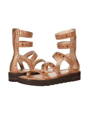 STUART WEITZMAN Женские бежевые сандалии-гладиаторы на танкетке 1 на платформе Gala 8 B