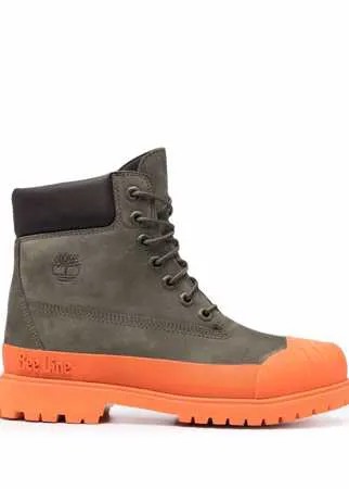 Timberland ботильоны с контрастной вставкой