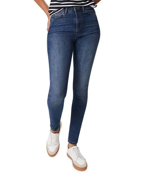 Джинсы скинни Gia Sculpting в цвете Mid Wash HOBBS LONDON, цвет Blue