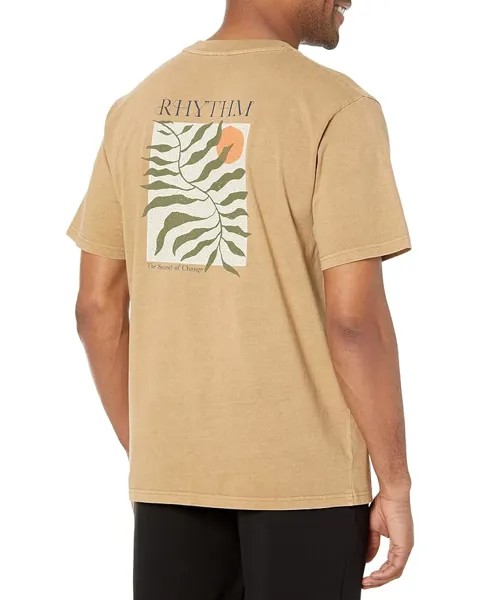 Футболка Rhythm Fern Vintage Short Sleeve T-Shirt, цвет Incense