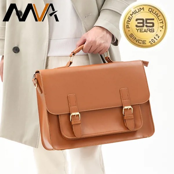 MVA Портфель мужженский ский ная кожа, для документов, для ноутбука, дело, вая, сумка, плечо Кембриджская сумка CP007