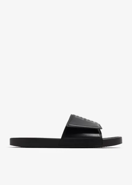 Сандалии Givenchy Slide Flat, черный