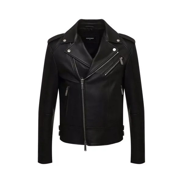 Кожаная куртка Dsquared2