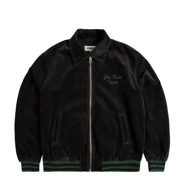 Куртка Ymc Jets Embroidered Corduroy Baseball Jacket YMC, черный