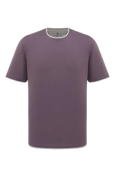 Хлопковая футболка Brunello Cucinelli