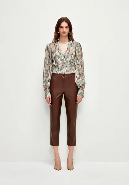 Блузка COLOR CROP adL, цвет patterned mint