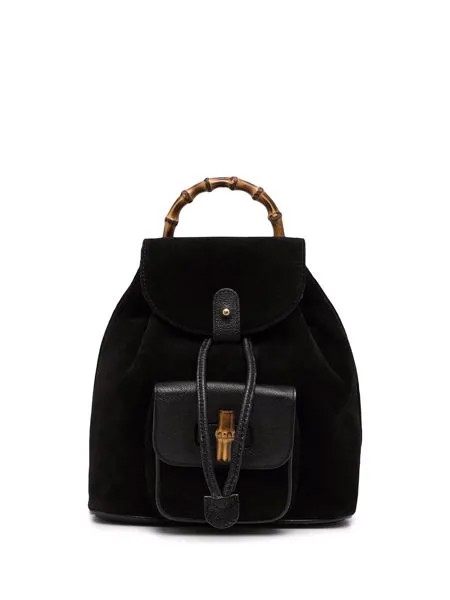 Gucci Pre-Owned маленький рюкзак Bamboo 1990-х годов с кулиской