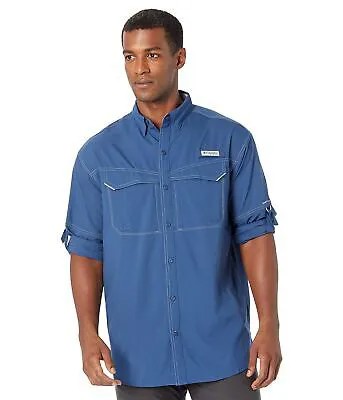 Мужские рубашки и топы Columbia с низким сопротивлением оффшорной рубашке с длинными рукавами