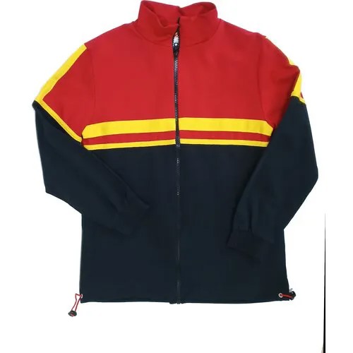 Комплект одежды Без бренда, олимпийка и брюки, спортивный стиль, размер 152-76, черный, красный