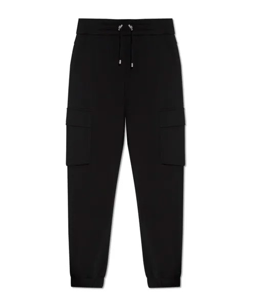 Спортивные брюки с логотипом Balmain, черный