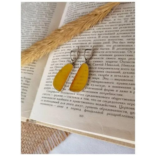 Серьги из янтаря