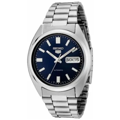 Наручные часы SEIKO SEIKO 5 SNXS77K1, серебряный, синий