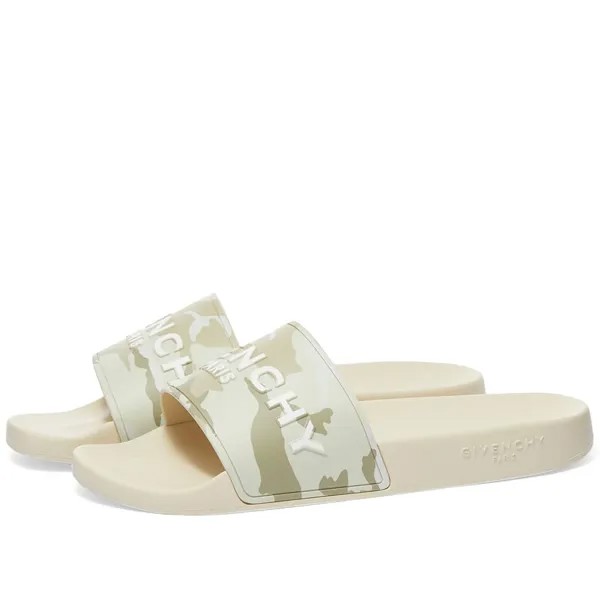 Шлепанцы Givenchy Camo Logo Slide