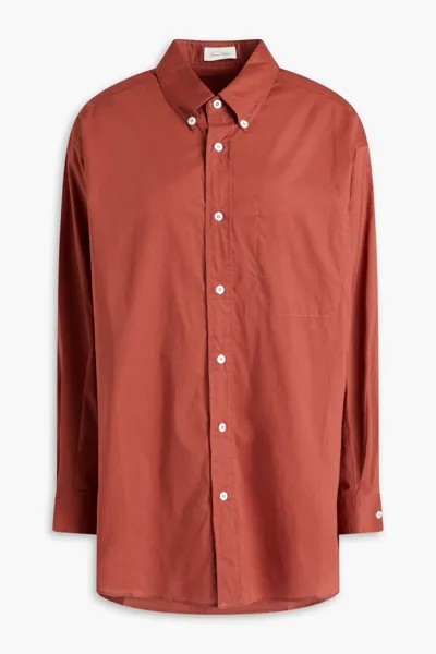 Рубашка Krimcity из хлопка American Vintage, кирпич