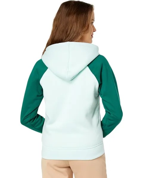 Худи U.S. POLO ASSN. Raglan Color-Block Hoodie, цвет Aqua Light