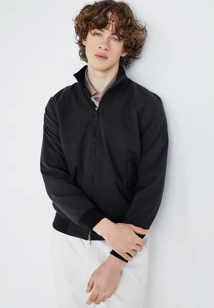 Куртка-бомбер JPRBLURUDY HARRINGTON Jack & Jones, цвет black