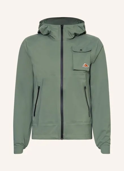 Велосипедная куртка alizee Café Du Cycliste, зеленый