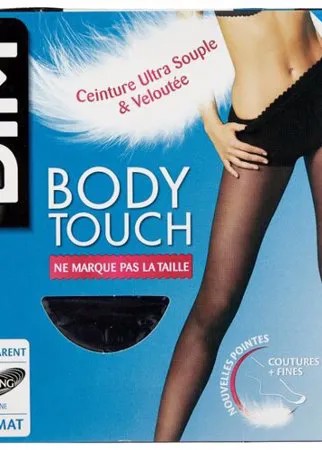 Колготки DIM Body Touch Voile 20 den, размер 1, noir (черный)