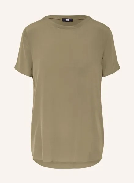 Блузка-рубашка из шелка Riani, зеленый