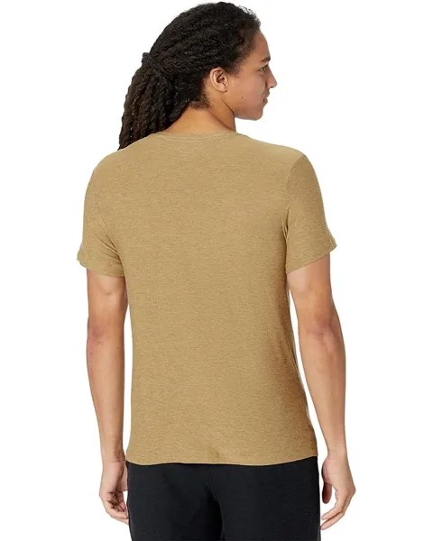 Футболка Beyond Yoga Always Beyond Crew Tee, цвет Sepia Walnut Heather